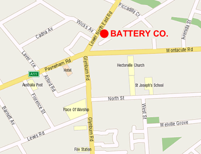 Battery Co Location Map